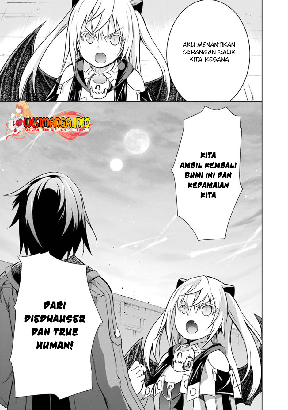 Maou to Ore no Hanggyakuki chapter 33